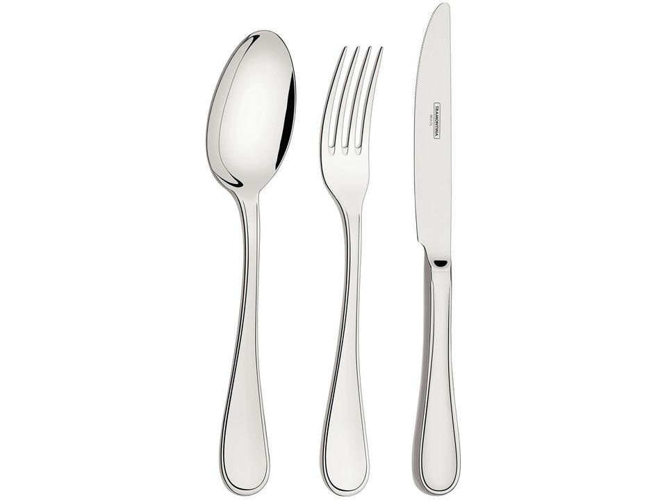 Faqueiro Tramontina Inox 101 Peças Firenze com Estojo - 3