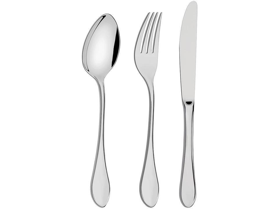 Faqueiro Tramontina Inox 101 Peças Italy 66932217 com Estojo - 6