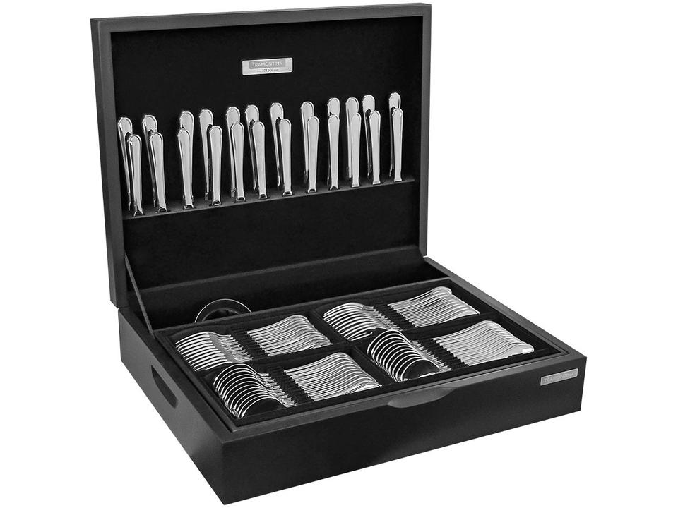 Faqueiro Tramontina Inox 101 Peças Italy 66932217 com Estojo - 5