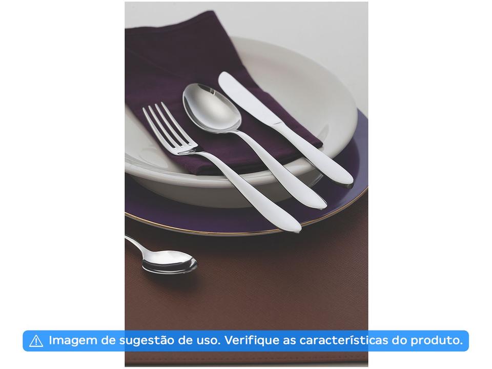 Faqueiro Tramontina Inox 101 Peças Satri 66982214 com Estojo - 3