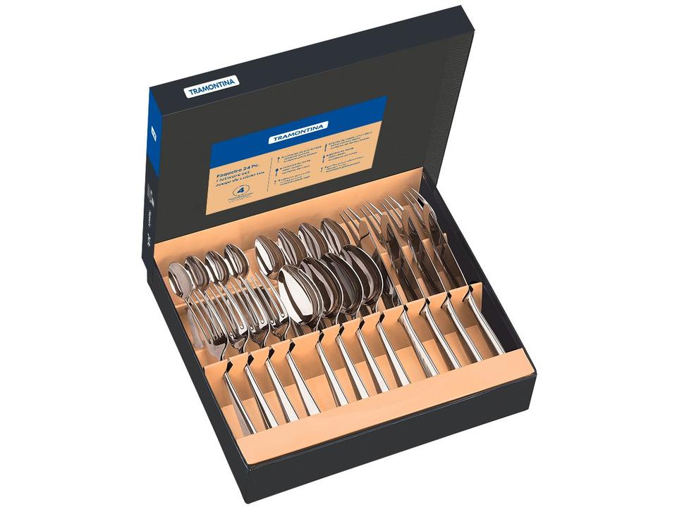 Faqueiro Tramontina Inox 24 Peças Amazonas 66960124 - 3