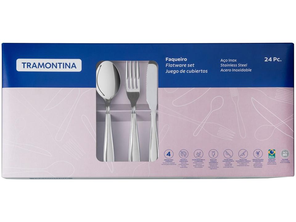 Faqueiro Tramontina Inox 24 Peças Laguna 66906575 - 6