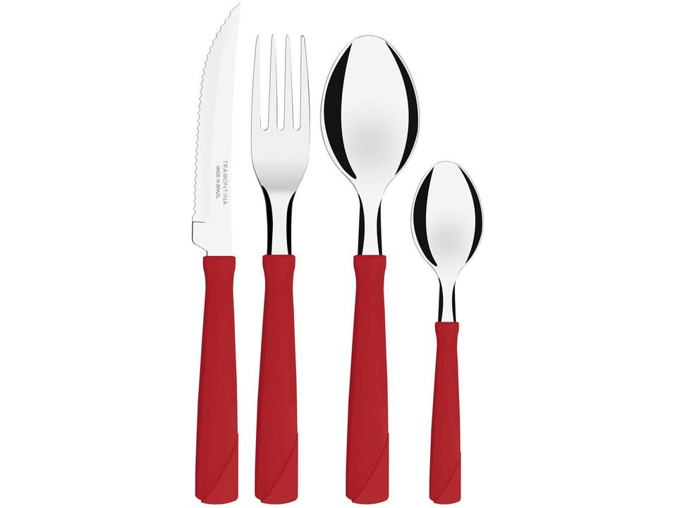 Faqueiro Tramontina Inox 24 Peças New Kolor - 1