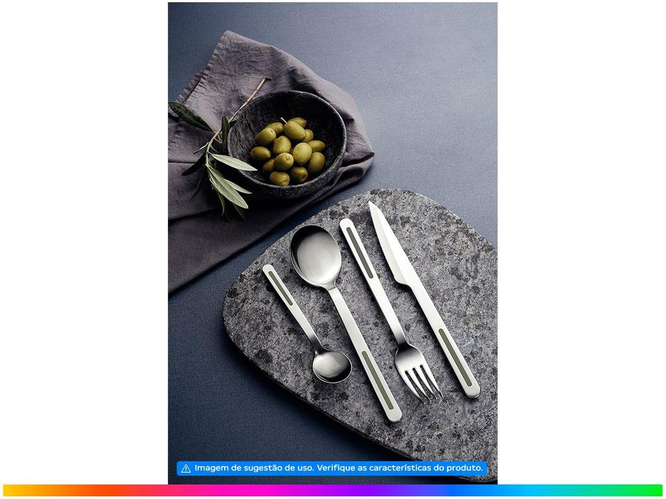 Faqueiro Tramontina Inox 24 Peças Vik Oliva - 1