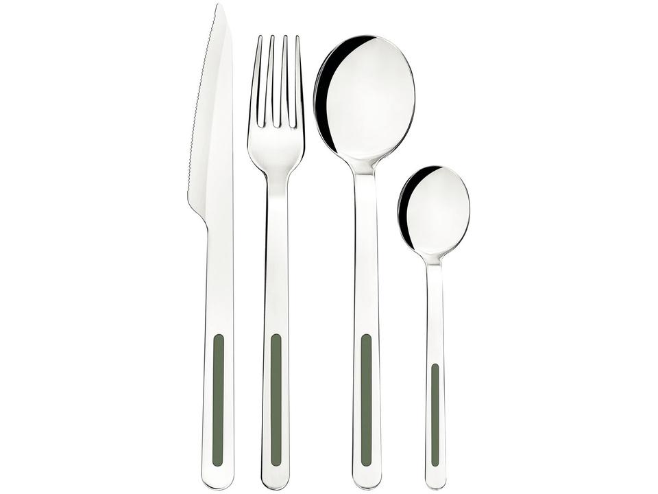 Faqueiro Tramontina Inox 24 Peças Vik Oliva - 2