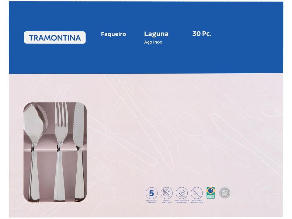 Faqueiro Tramontina Inox 30 Peças - 5