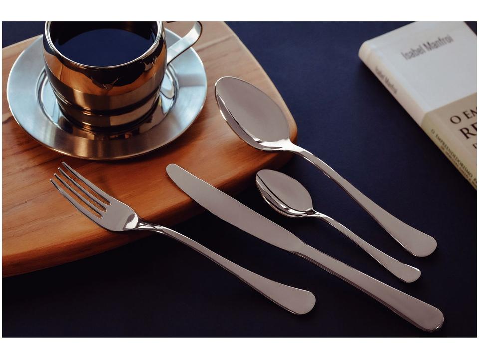 Faqueiro Tramontina Inox 30 Peças para Sobremesa Zurique - 2