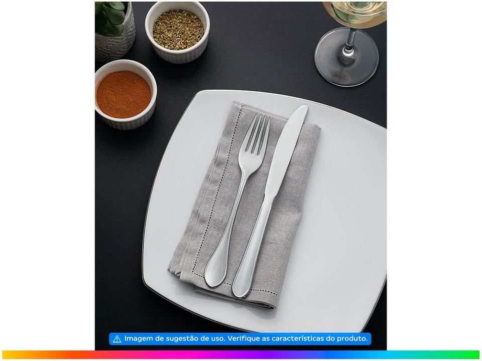 Faqueiro Tramontina Inox 42 Peças Italy com Estojo - 1