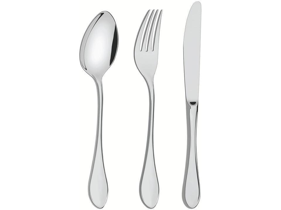 Faqueiro Tramontina Inox 42 Peças Italy com Estojo - 3