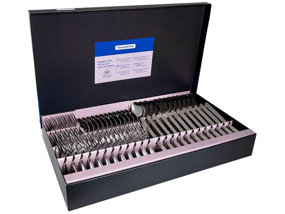 Faqueiro Tramontina Inox 72 Peças para Churrasco Oslo 66985154 - 3