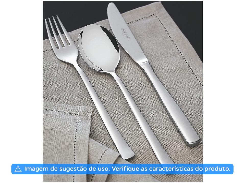 Faqueiro Tramontina Inox 76 Peças Berlin Brilho 66934304 com Estojo - 5