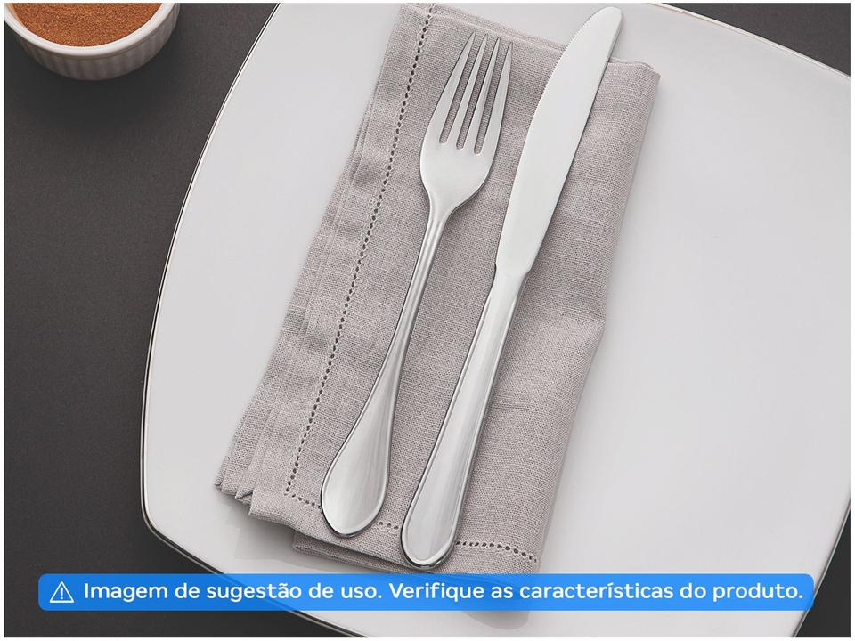 Faqueiro Tramontina Inox 76 Peças Italy 66932307 com Estojo - 4