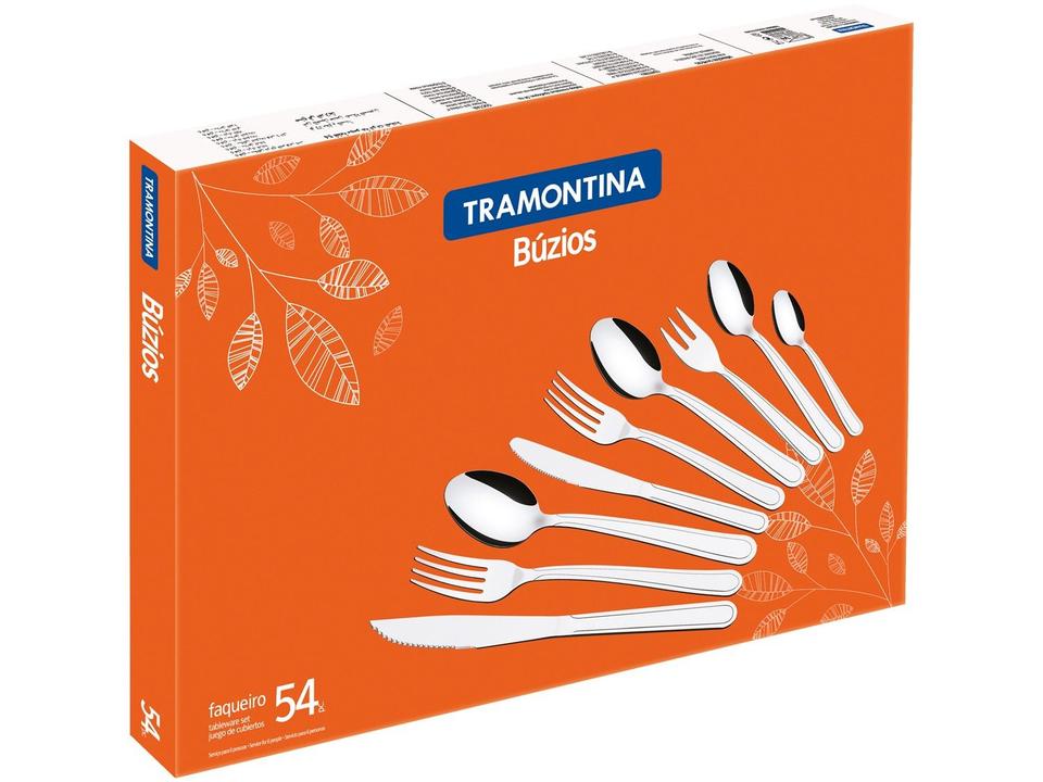 Faqueiro Tramontina Inox Búzios 54 Peças - 2