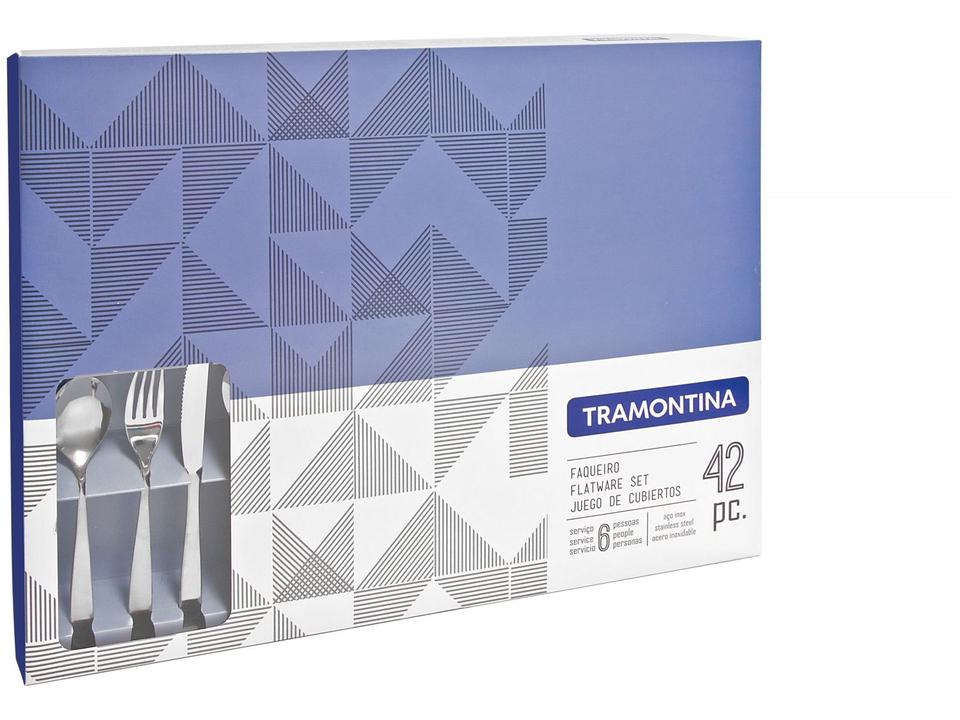 Faqueiro Tramontina Inox Cosmos 42 Peças - 2