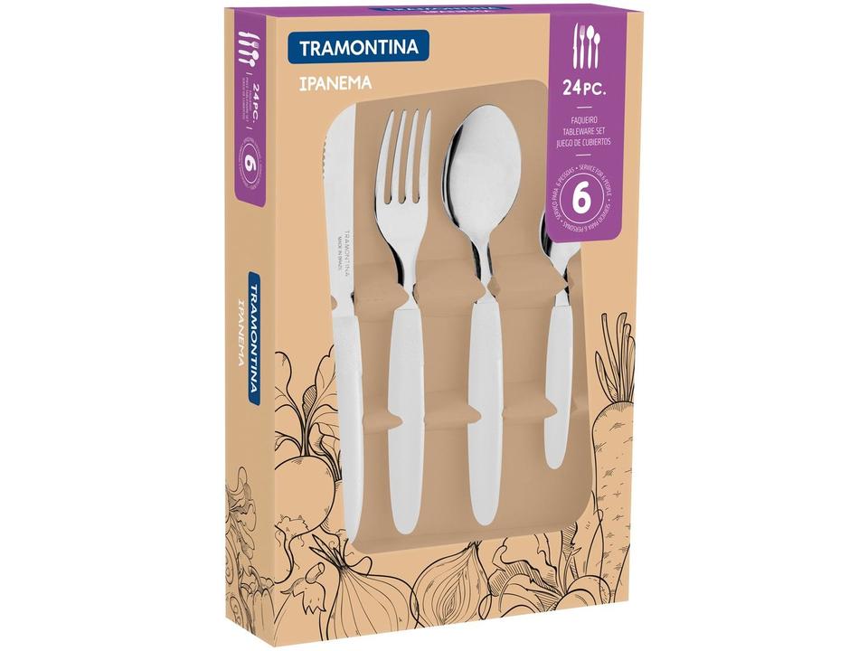Faqueiro Tramontina Inox Ipanema 24 Peças - 3