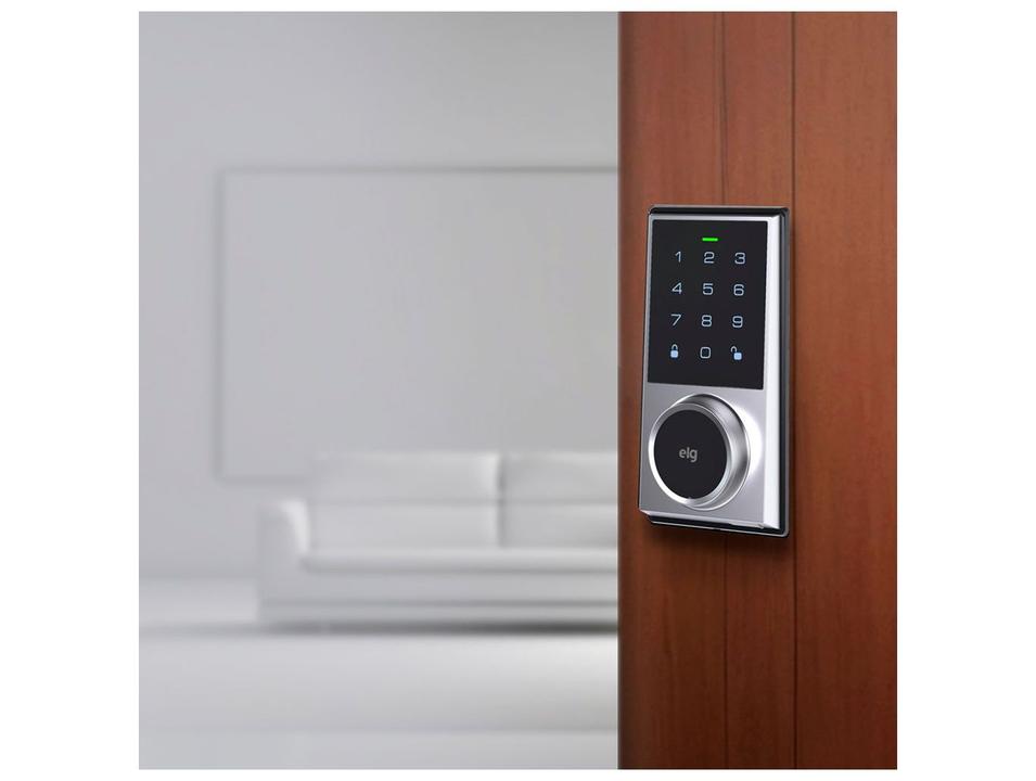 Fechadura Digital ELG SCFD100CZ com Senha de Embutir - 8