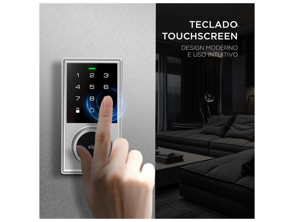 Fechadura Digital ELG SCFD100CZ com Senha de Embutir - 6