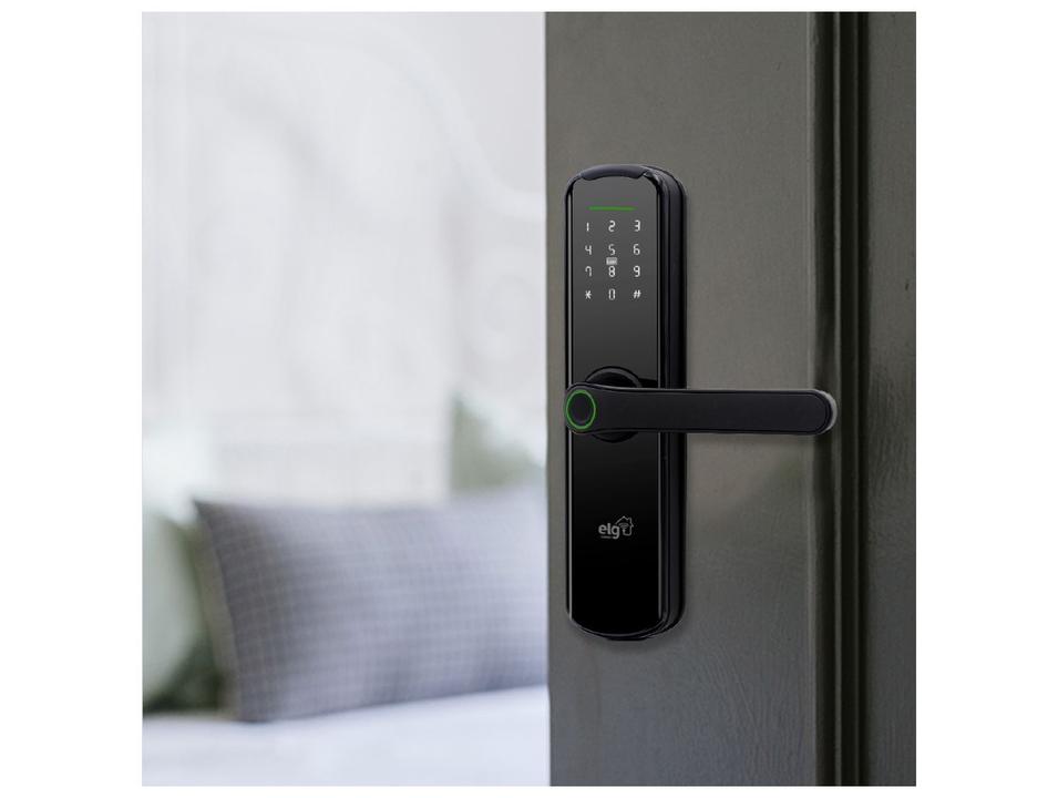 Fechadura Digital ELG SHFD701 com Senha e Cartão de Embutir Wi-Fi - 2