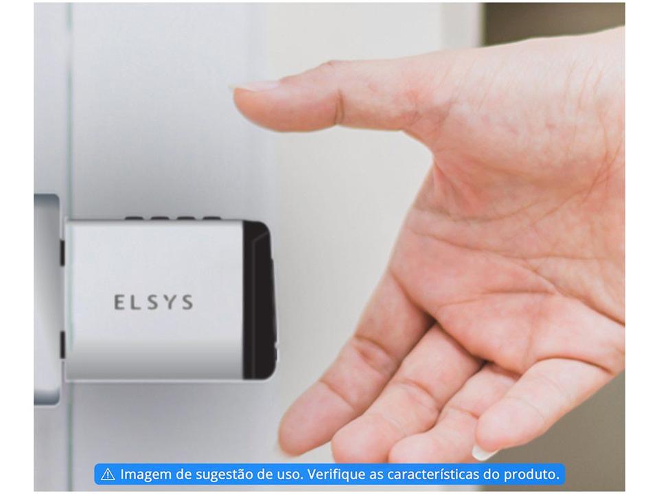 Fechadura Digital Elsys ESF-BM300S com Senha - Interna de Sobrepor Bluetooth Preta - 1