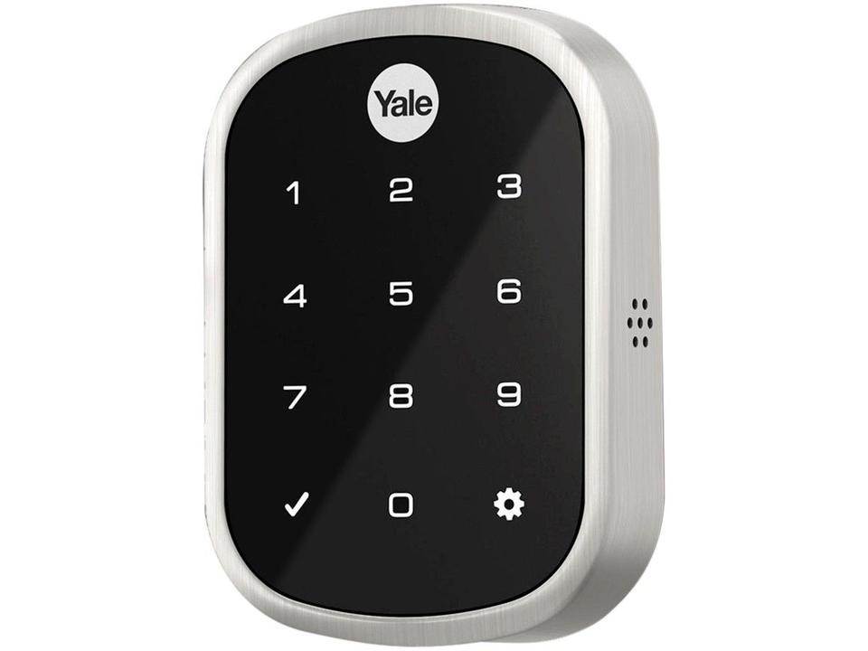 Fechadura Digital Yale YRD 256 com Senha - Interna de Embutir Preta Compatível com Alexa - 3