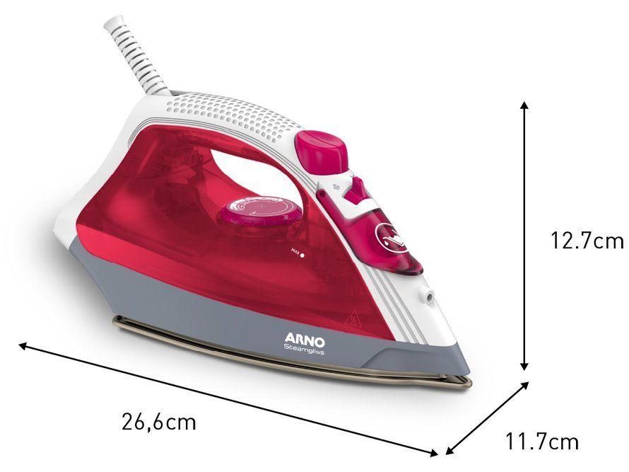 Ferro a Vapor Arno Steamgliss com Base Cerâmica FSGC - 7