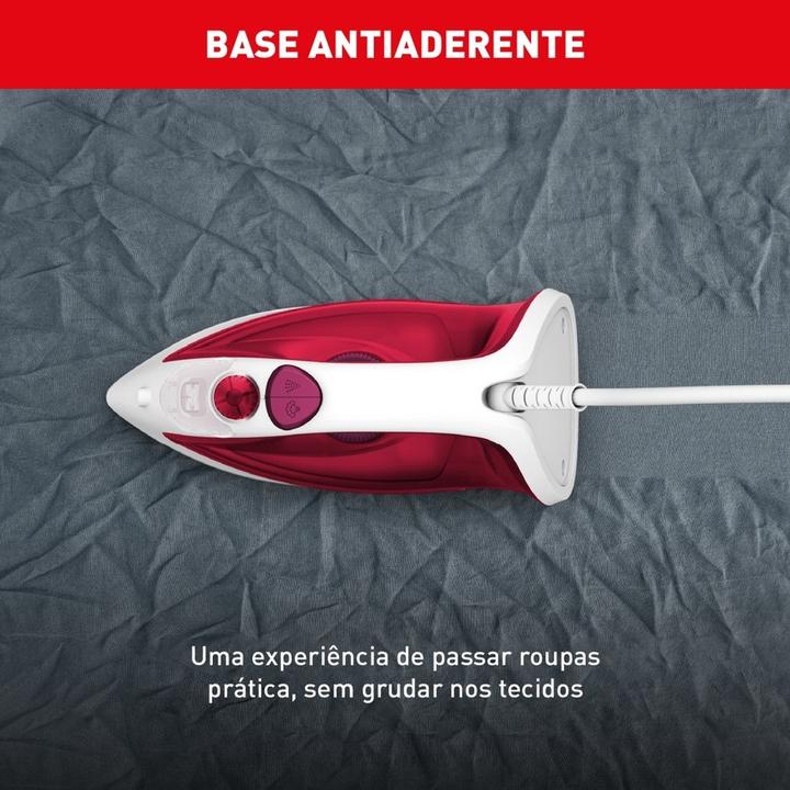 Ferro a Vapor Essentialgliss com Base Antiaderente FMQ Arno - 3