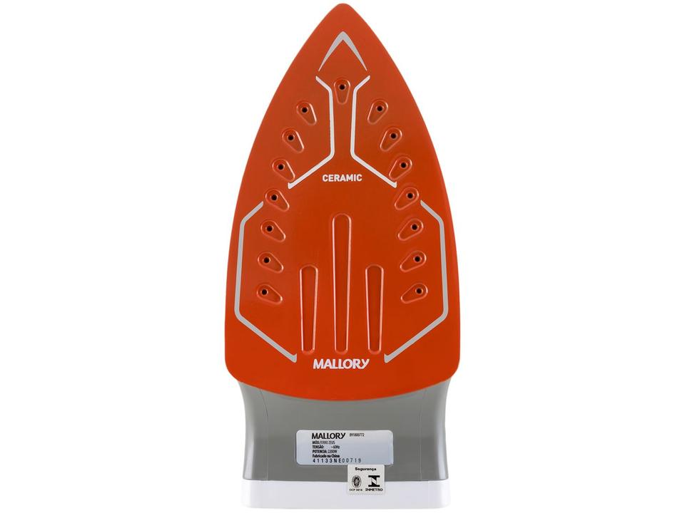 Ferro de Passar a Vapor e a Seco Mallory - 4