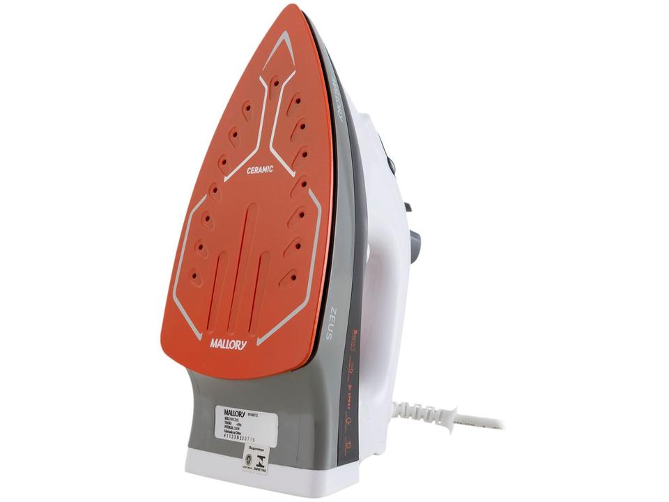 Ferro de Passar a Vapor e a Seco Mallory - 3
