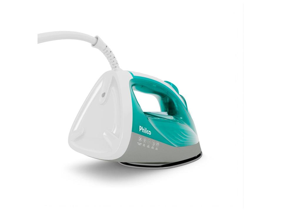 Ferro de Passar a Vapor Philco PFV71 Verde e Branco - 14