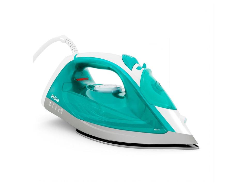 Ferro de Passar a Vapor Philco PFV71 Verde e Branco - 1