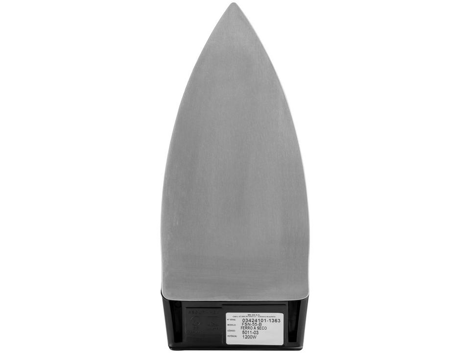 Ferro de Passar Roupa a Seco Mondial FSN-55-B Preto - 9
