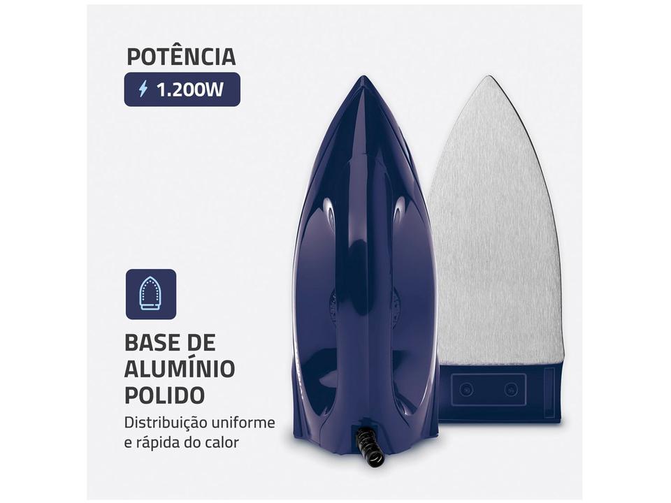 Ferro de Passar Roupa a Seco Mondial Lar - 1