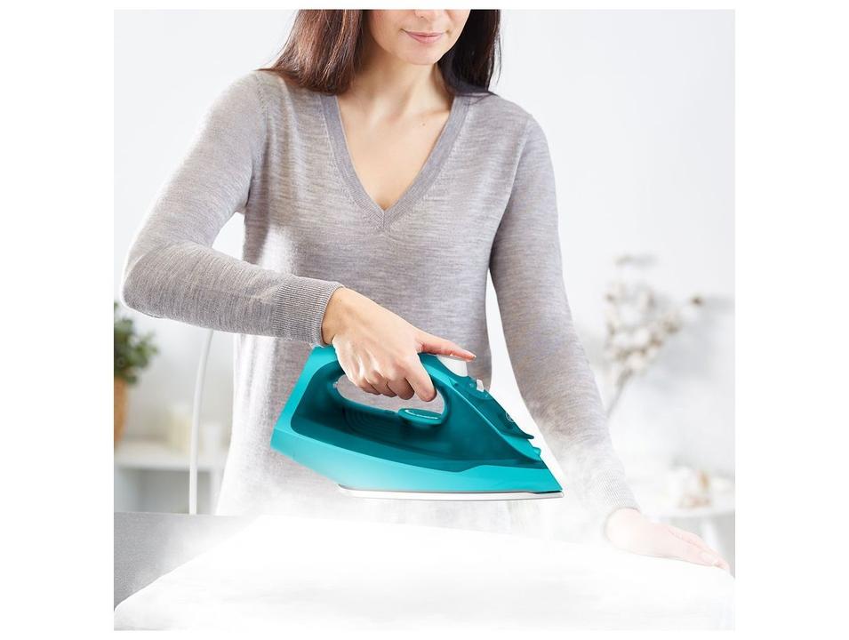 Ferro de Passar Roupa a Vapor Arno Ultragliss Protect FUP1 Turquesa 1830009393 - 9