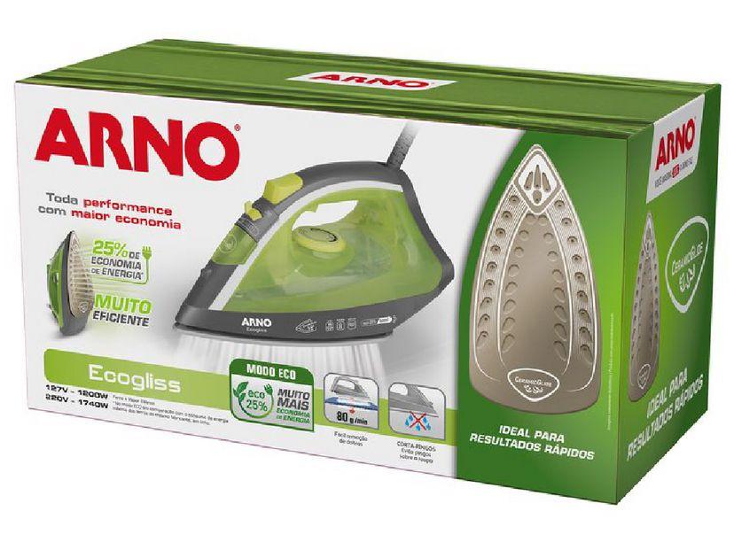 Ferro de Passar Roupa a Vapor e a Seco Arno - 10