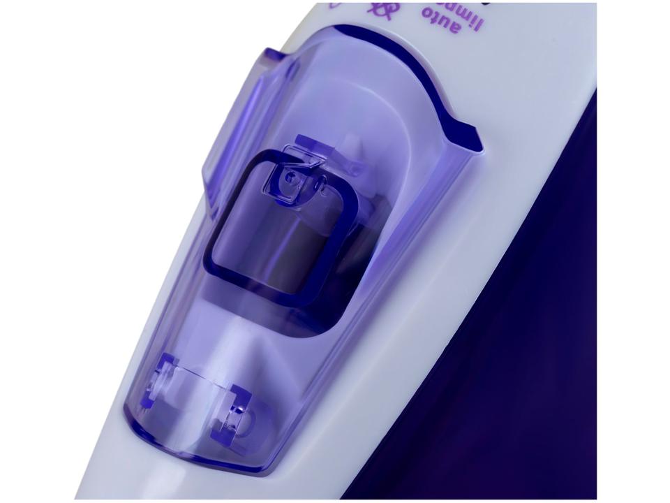 Ferro de Passar Roupa a Vapor e a Seco Black+Decker FX1050 Branco e Roxo - 9