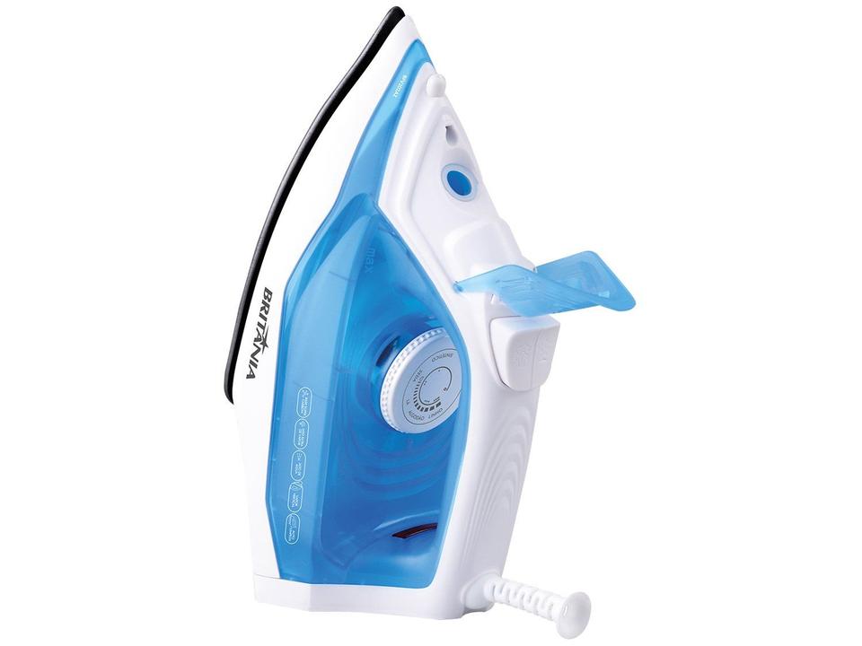 Ferro de Passar Roupa a Vapor e a Seco Britânia BFV202AZ Branco e Azul - 6