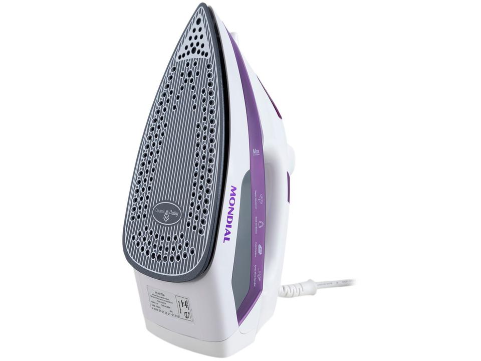 Ferro de Passar Roupa a Vapor e a Seco Mondial - 9