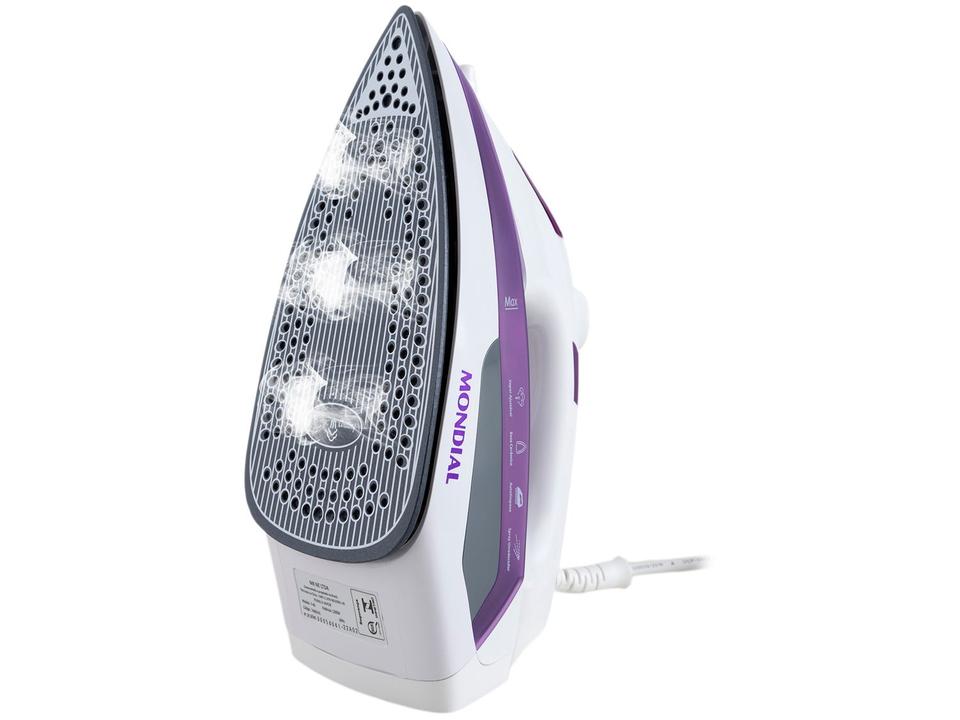 Ferro de Passar Roupa a Vapor e a Seco Mondial - 10