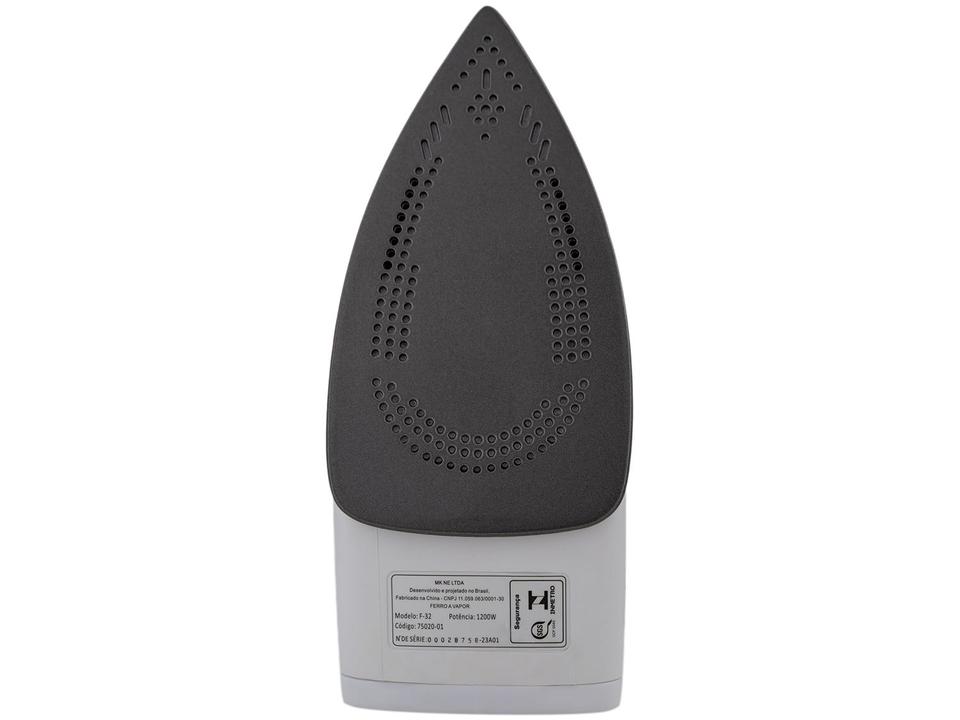 Ferro de Passar Roupa a Vapor e a Seco Mondial F-32 Azul e Branco - 10