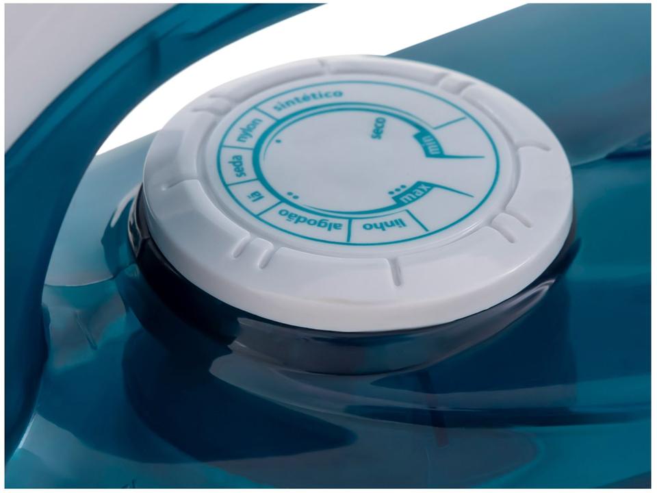 Ferro de Passar Roupa a Vapor e a Seco Mondial F-32 Azul e Branco - 15