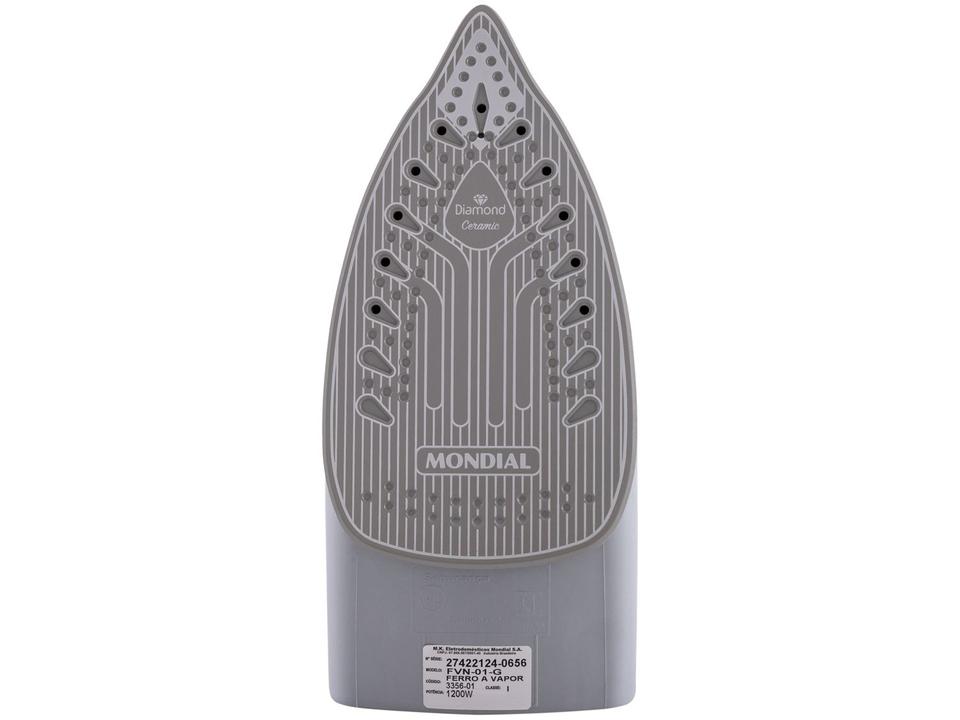 Ferro de Passar Roupa a Vapor Mondial - 9
