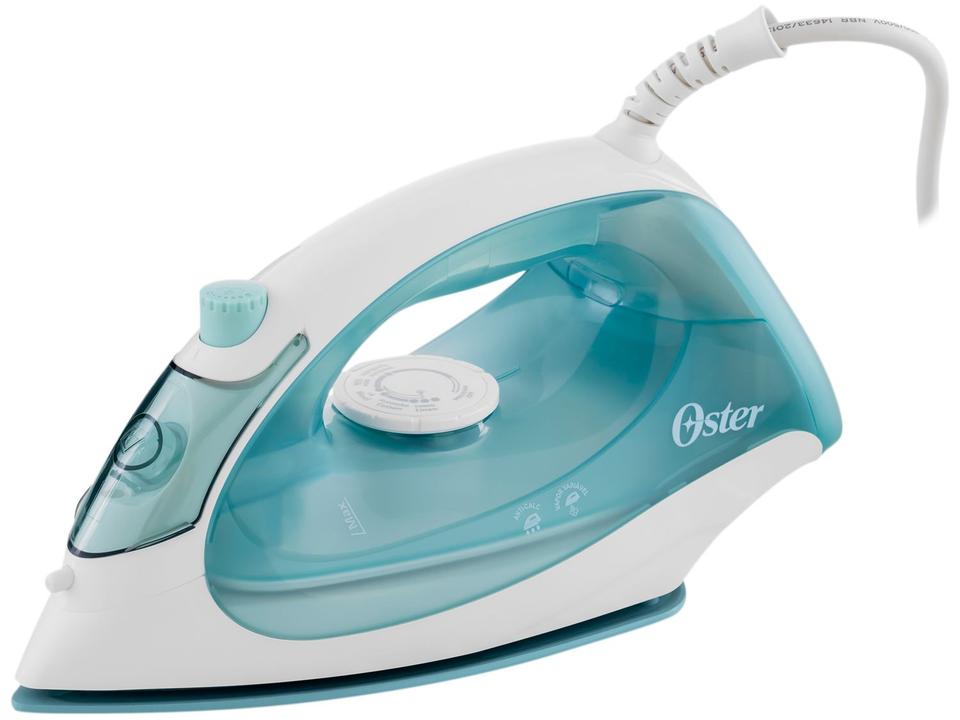 Ferro de Passar Roupa a Vapor Oster GCSTBS5002 Branco e Verde