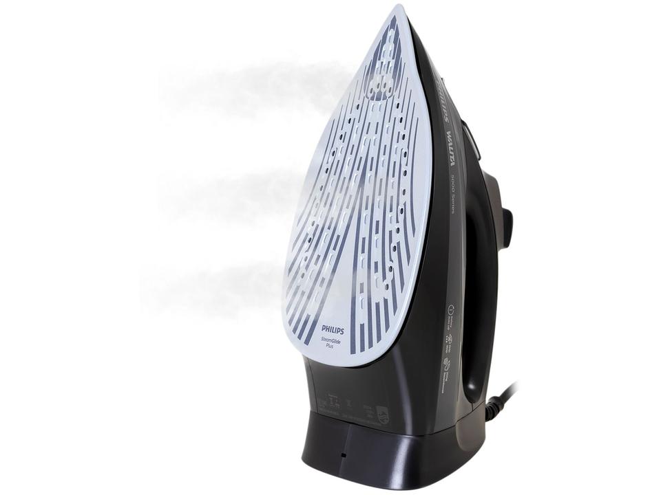 Ferro de Passar Roupa a Vapor Philips - 5000 Series DST5040 Preto - 5