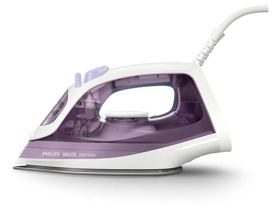Ferro de Passar Roupa a Vapor Philips Walita Série 2000 Roxo e Branco - 8