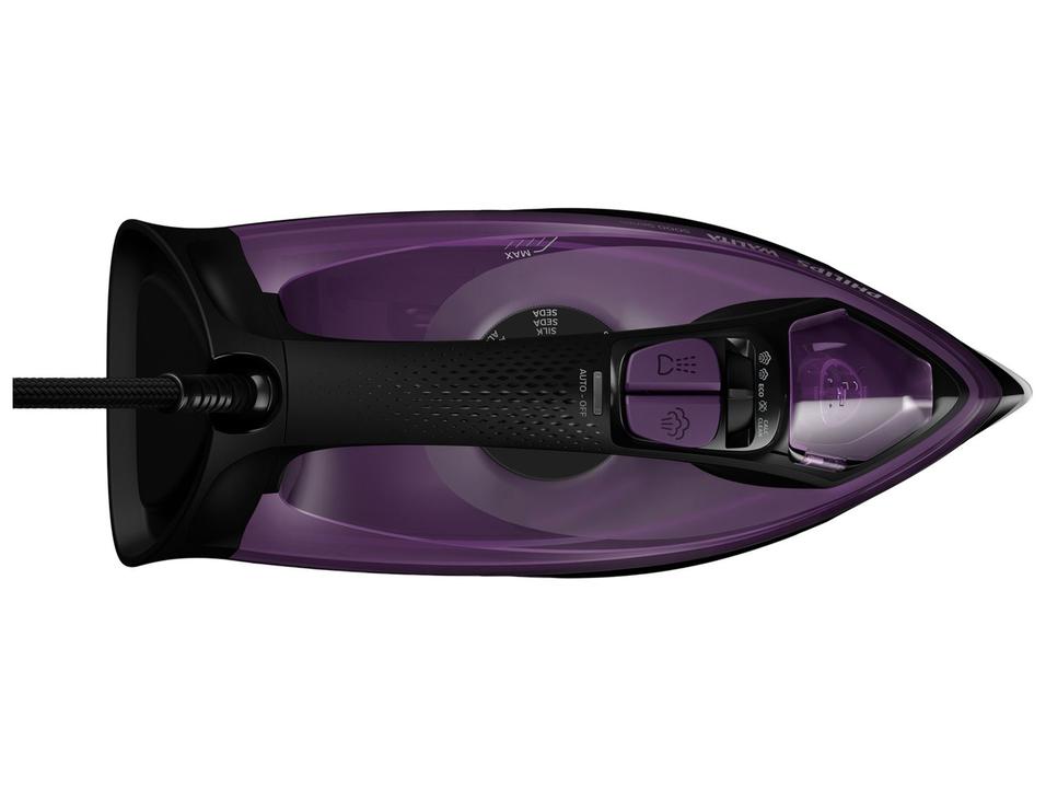 Ferro de Passar Roupa a Vapor Philips Walita Série 5000 DST5030 Roxo e Preto DST5030/80 - 8