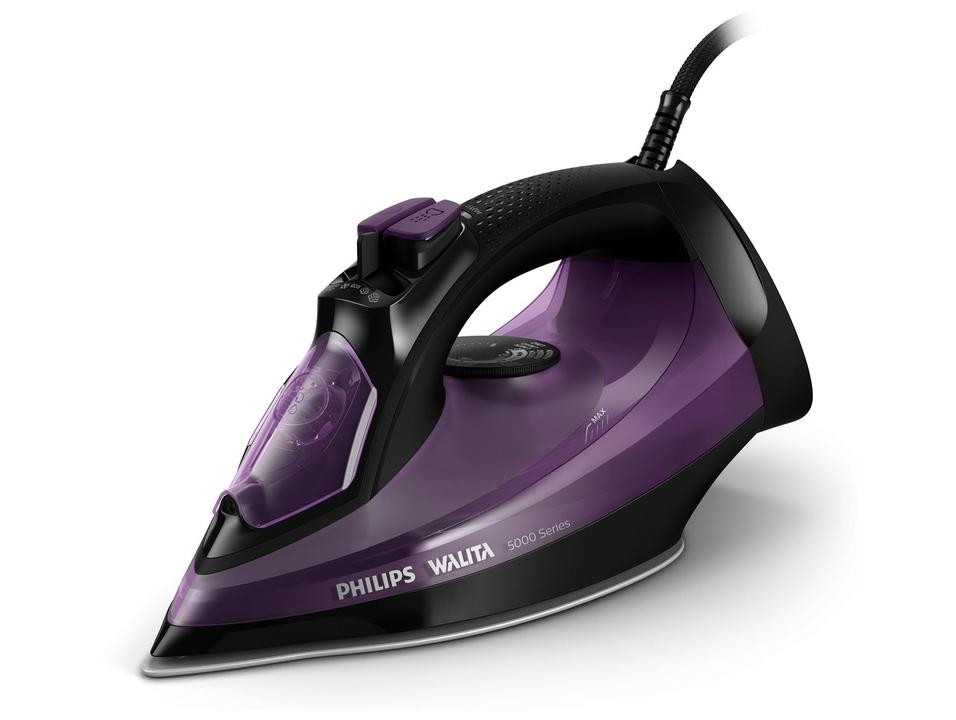 Ferro de Passar Roupa a Vapor Philips Walita Série 5000 DST5030 Roxo e Preto DST5030/80 - 7