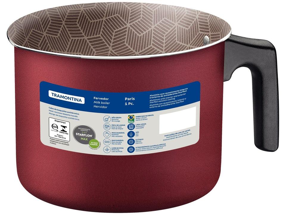 Fervedor Tramontina de Alumínio 1,9L 14cm Paris - 2