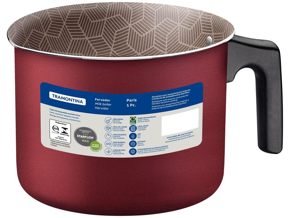 Fervedor Tramontina de Alumínio 1,9L 14cm Paris - 2