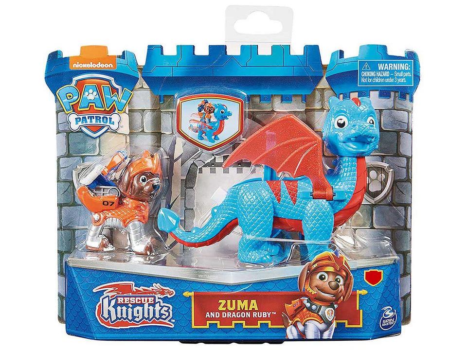 Figura Patrulha Canina Hero Pup Cavaleiros de - 20