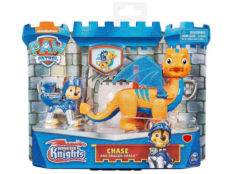 Figura Patrulha Canina Hero Pup Cavaleiros de - 5